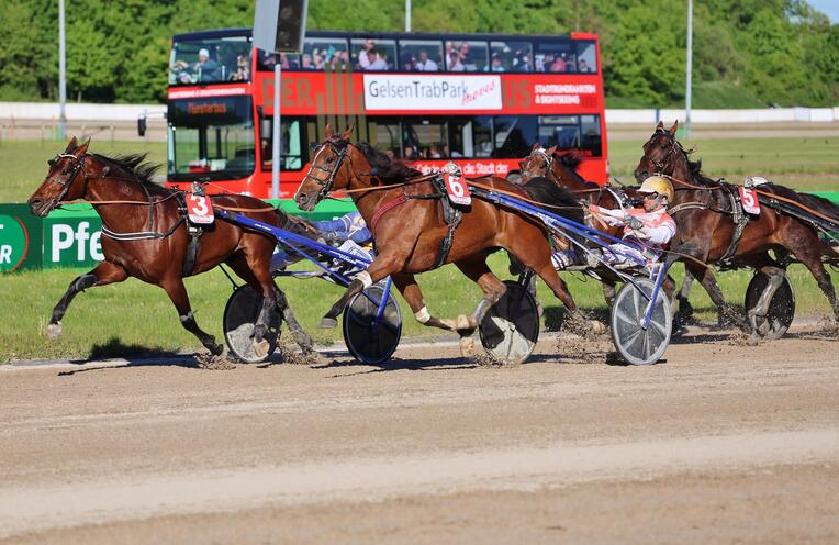 Bild Pokal Einlauf