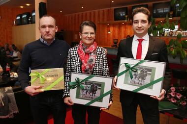 Ehrung 2015 - Tietz, Durand, Zickmantel