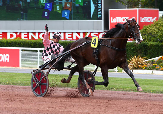 Feliciano mit Eric Raffin (Foto: letrot.com)