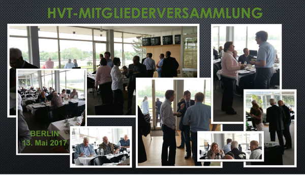 Impressionen der HVT-Mitgliederversammlung 2017