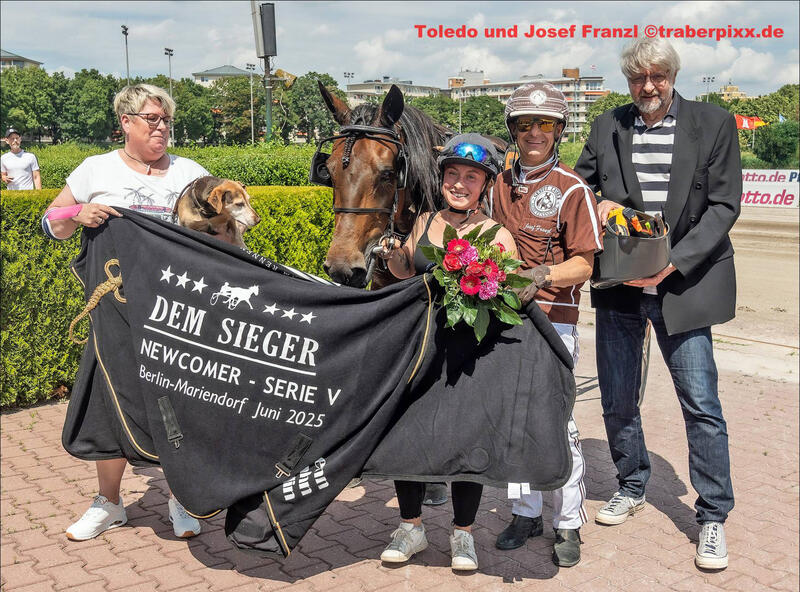 Josef Franzl und Toledo Copyright traberpixx.de