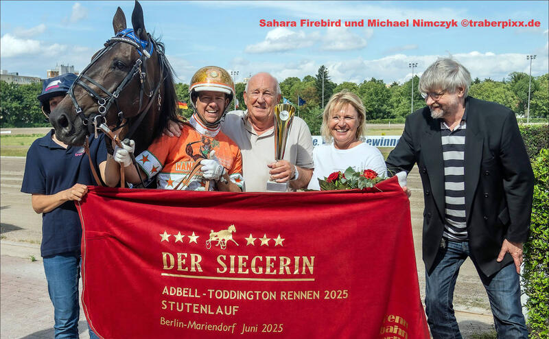 Michael Nimczyk und Sahara Firebird Copyright traberpixx.de