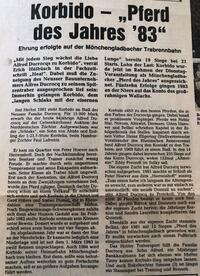 Pferd des Jahres 83
