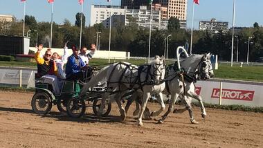 Präsentation der Fahrer beim FEGAT-Cup