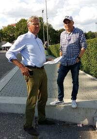 Präsident Duhner-Rennverein mit Andy Gruber