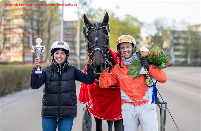 Tom Karten und Lisa Gumpl mit Uletto