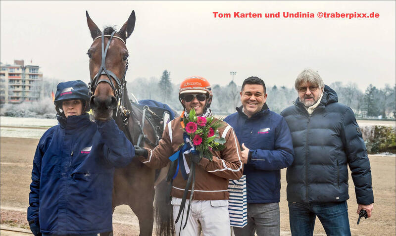 Tom Karten und Undinia Siegerehrung